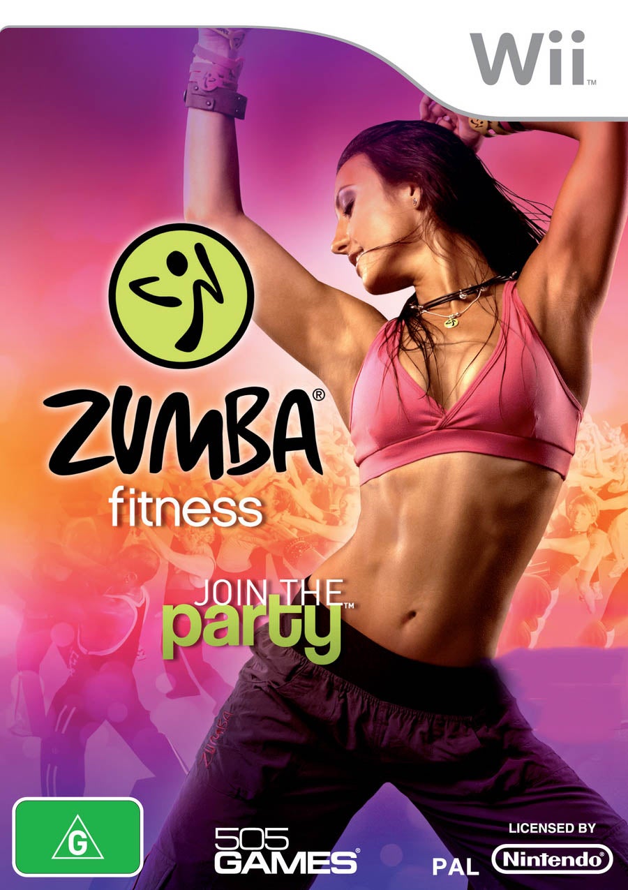 505 Games Zumba Fitness Refurbished Nintendo Wii Game